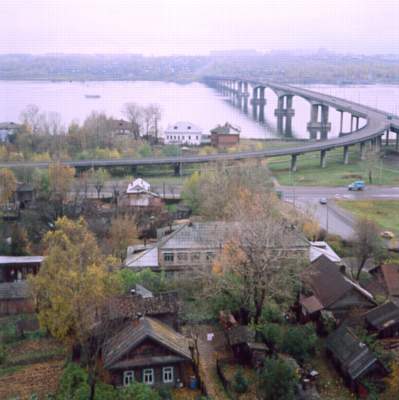Вид на Волгу.